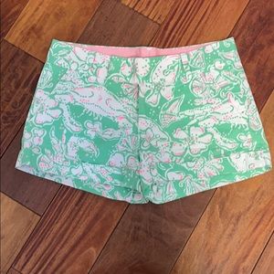Lilly Pulitzer Beach Bash Barclay Shorts Size 4